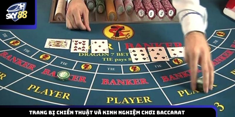 Chiến thuật và kinh nghiệm chơi Baccarat online giúp hội viên thắng lớn